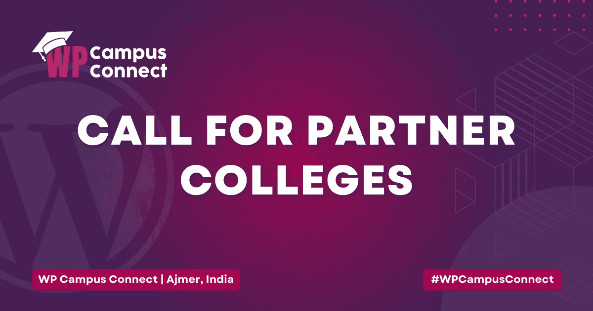 Call for Partner Colleges