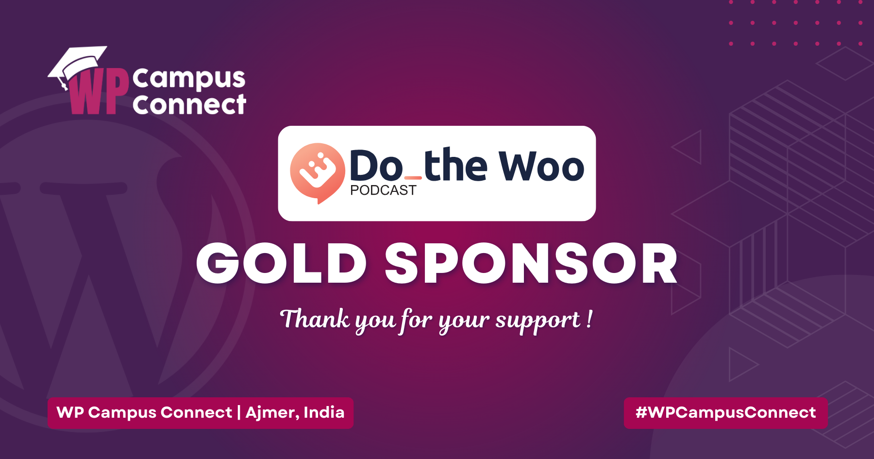 Do the Woo is our Gold Sponsor