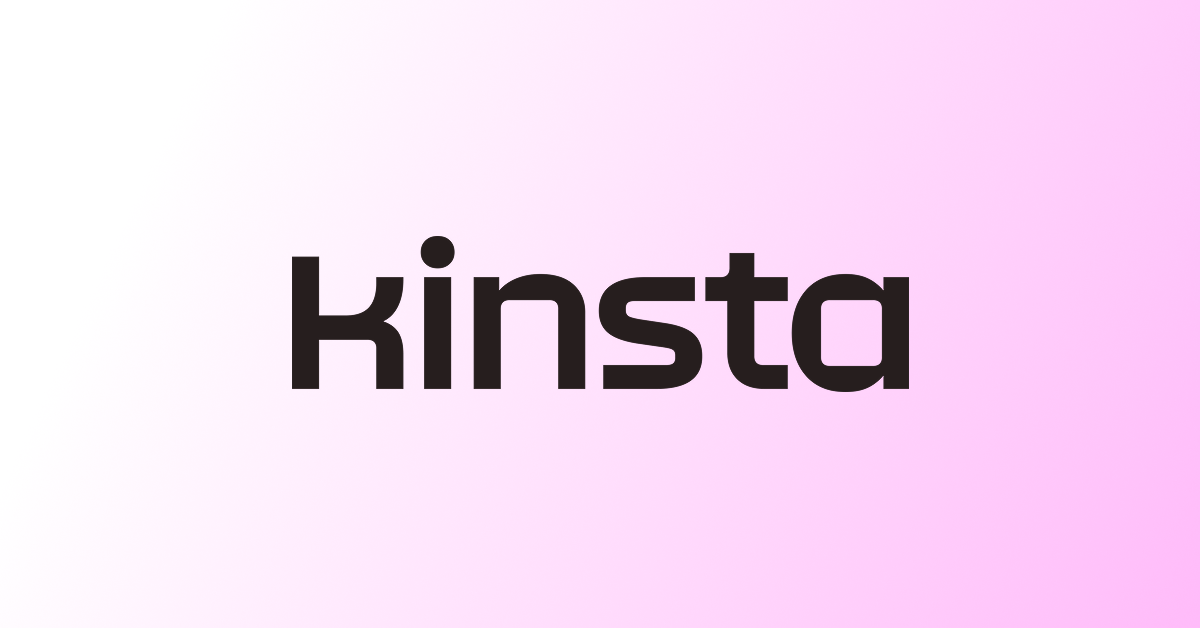 Welcome Kinsta As Our Lunch Sponsor! 
