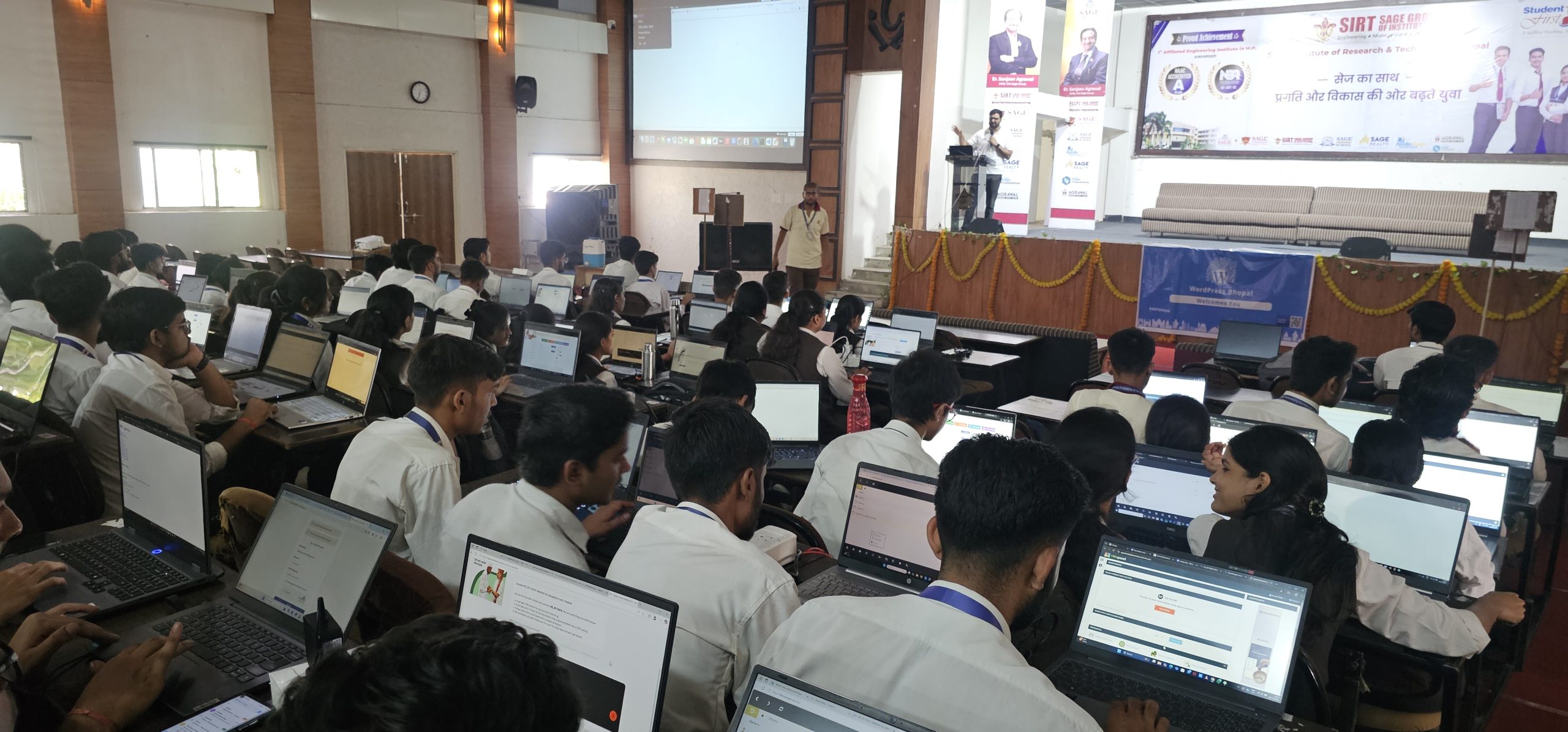 WP Build Tour 2025 Kicks Off at SIRT Bhopal!