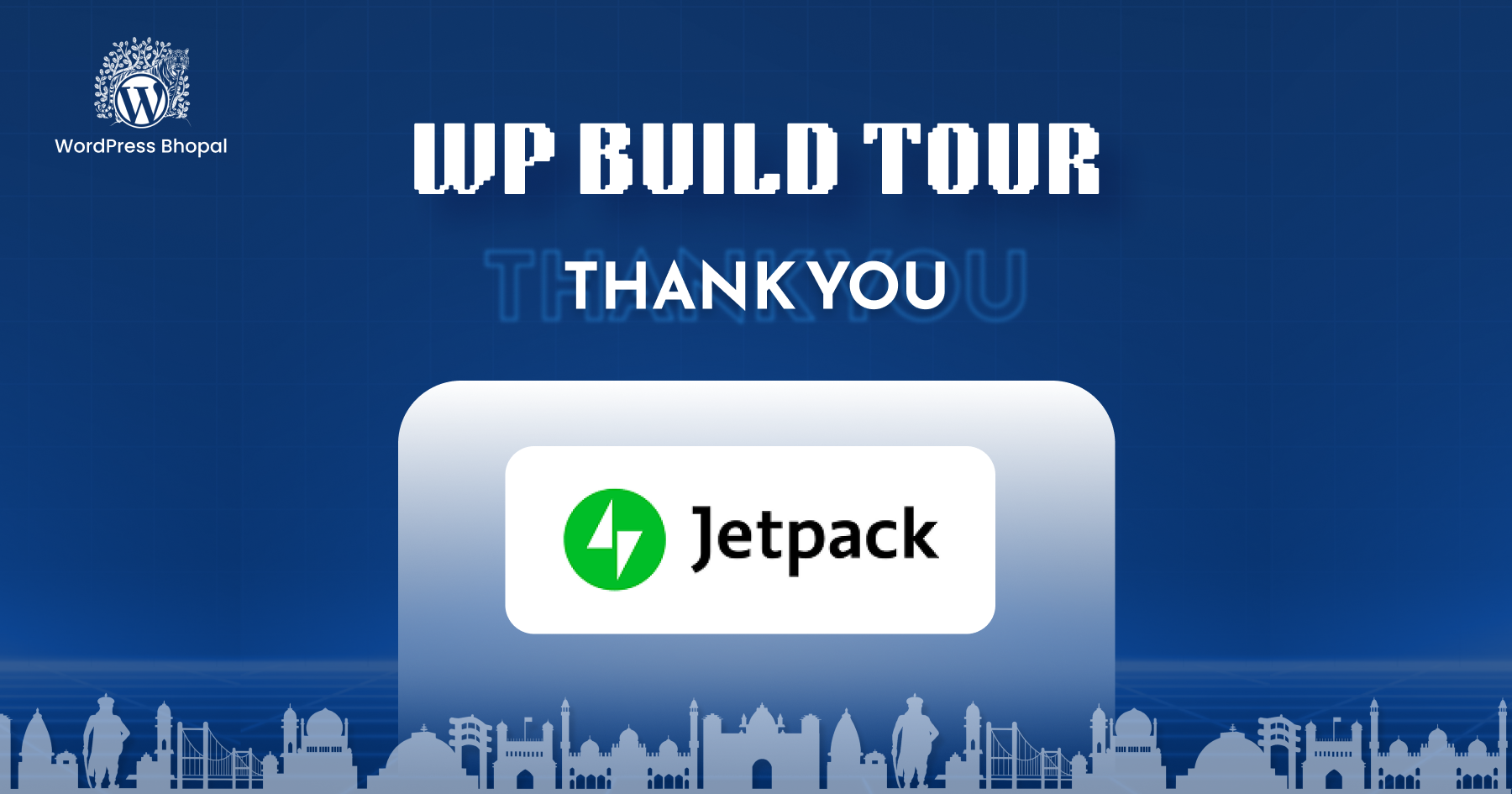 Welcoming Jetpack as our Gold Sponsor for WP Build tour 2025!
