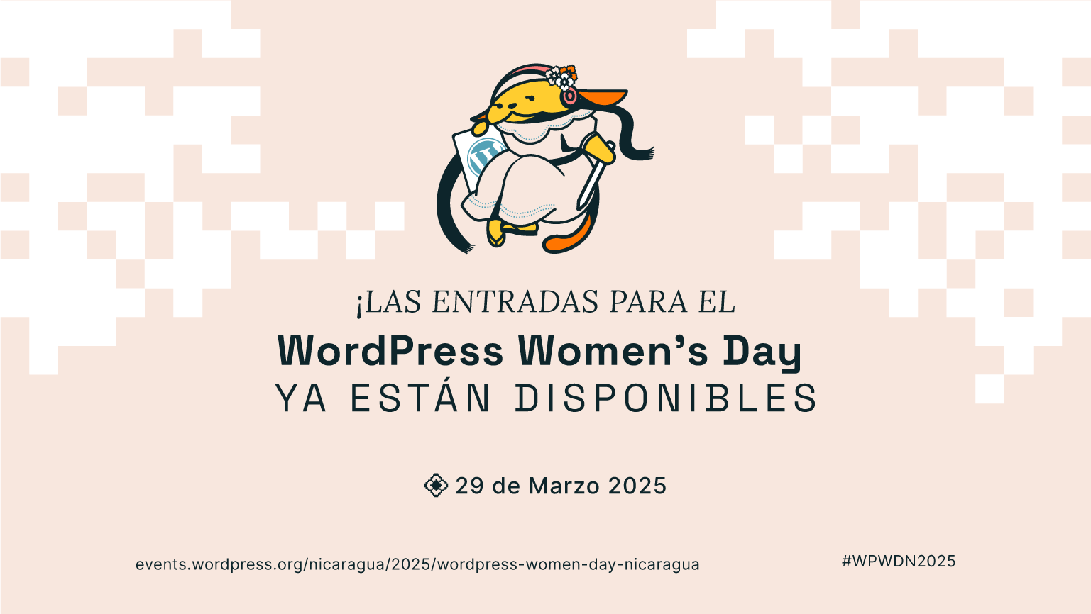 ¡Las entradas para el WordPress Women’s Day ya están disponibles!