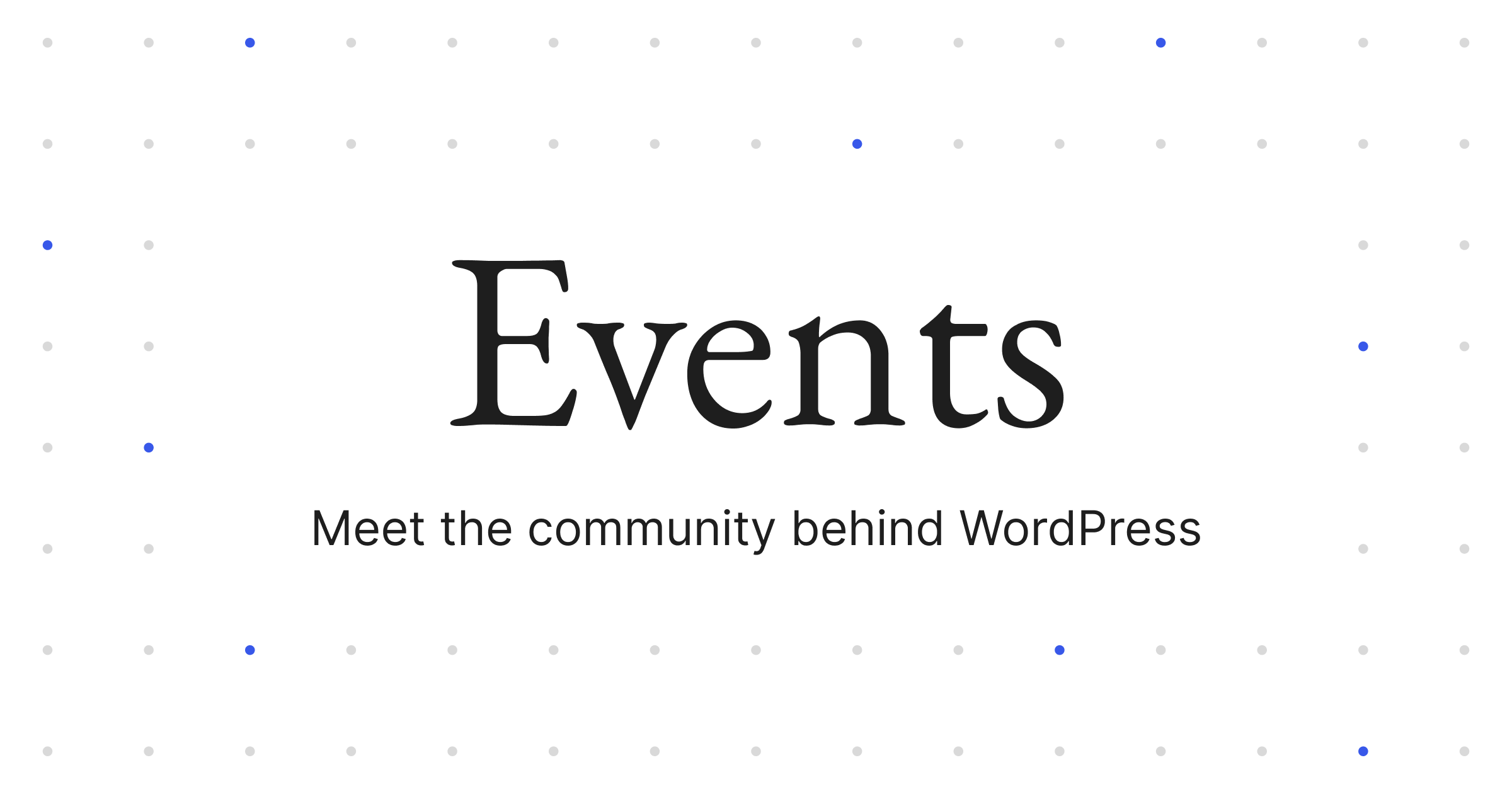 (c) Events.wordpress.org